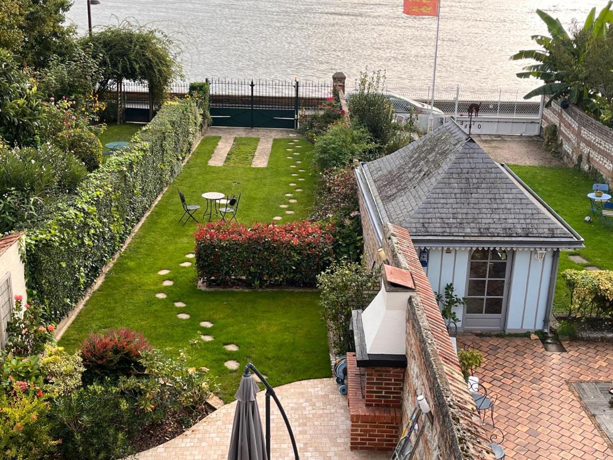 Gite La Fleur De Seine Villequier Extérieur photo